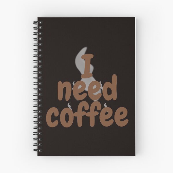 Item preview, I Need Coffee – Bold Typography Design for Coffee Enthusiasts designed and sold by Unlimited-Style.