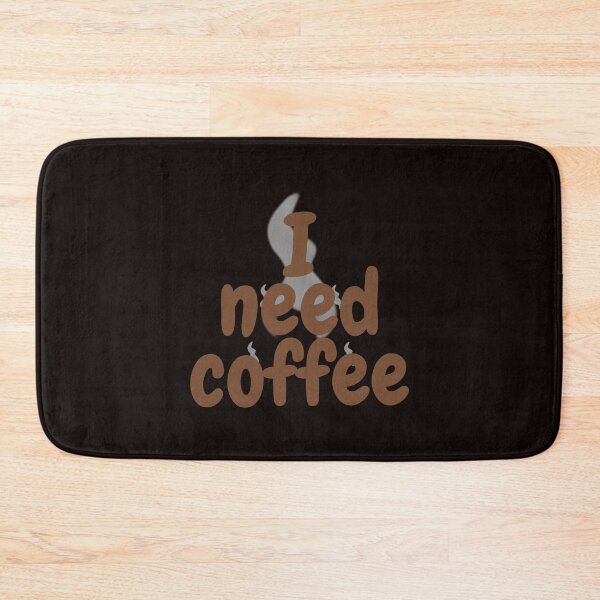 Item preview, I Need Coffee – Bold Typography Design for Coffee Enthusiasts designed and sold by Unlimited-Style.