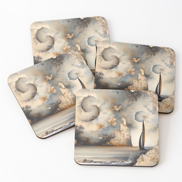 Item preview, Ephemeral Shores: Whispers of a Distant Voyage designed and sold by bloorose.