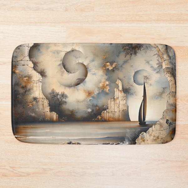 Item preview, Ephemeral Shores: Whispers of a Distant Voyage designed and sold by bloorose.