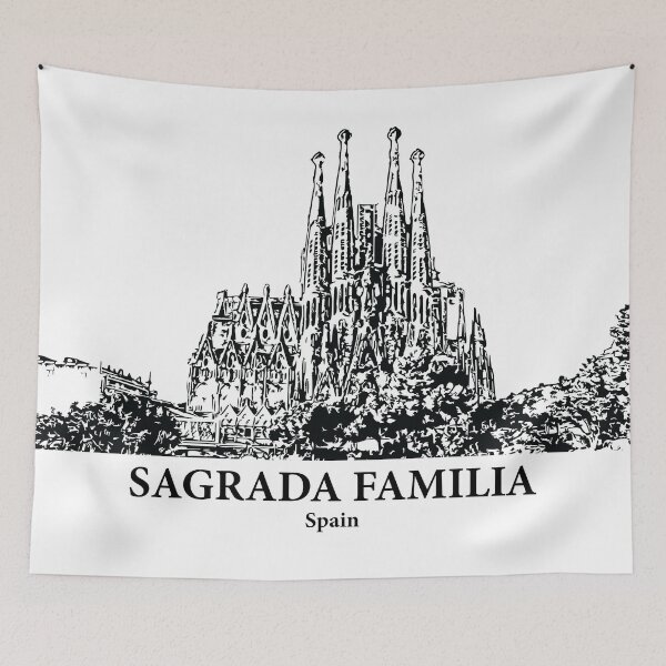 Item preview, Sagrada Familia - Spain designed and sold by Lakeric Cityscapes.