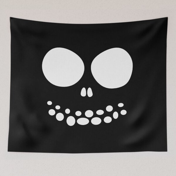 Item preview, Skull Face Easy Halloween Costume Black designed and sold by Julie Erin Designs.