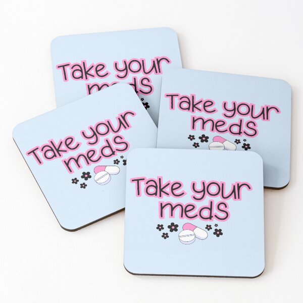 Item preview, Take Your Meds Sticker designed and sold by baranskini.