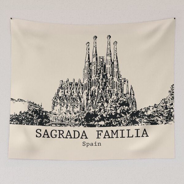 Item preview, Sagrada Familia - Spain designed and sold by Lakeric Cityscapes.