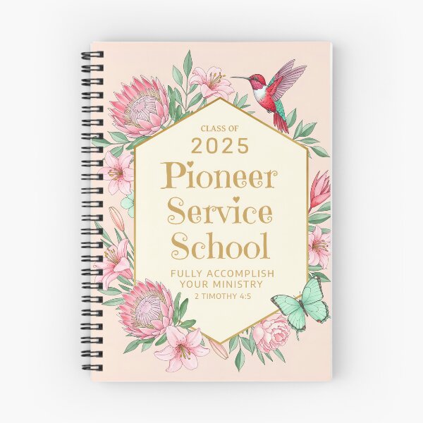 Item preview, Pioneer Service School 2025 (Bird & Flower)  designed and sold by svarupa.