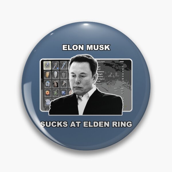 Artikelvorschau, Elon Musk ist bei Elden Ring ein Reinfall entworfen und verkauft von KrudeKraft.