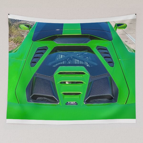 Aperçu de l'œuvre Lamborghini Huracan Technica 640 2 X104 verte 2023 créée et vendue par RichFrancoCars.