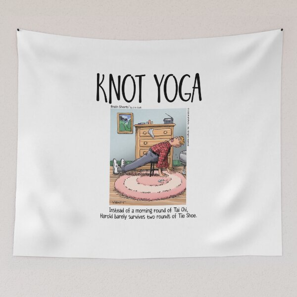 Item preview, Knot Yoga, for those who hate exercise designed and sold by Brain Shorts.