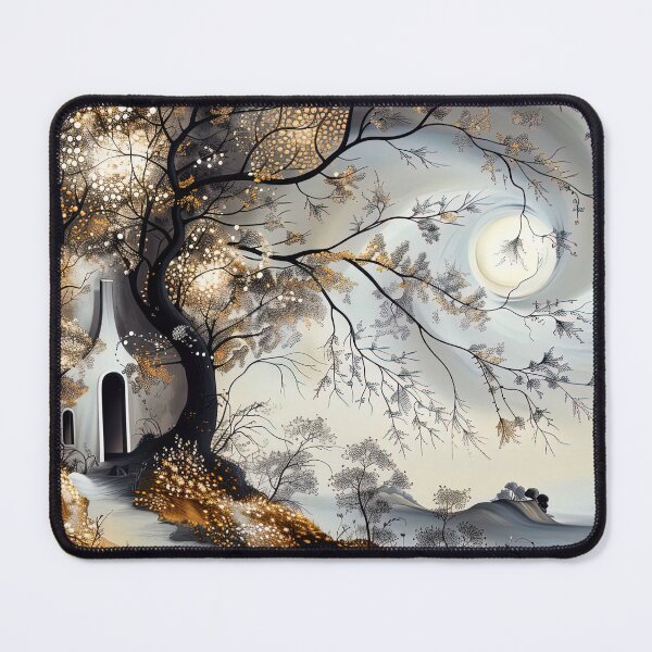 Item preview, Moonlit Sanctuary: Whispers of the Glimmering Grove designed and sold by bloorose.