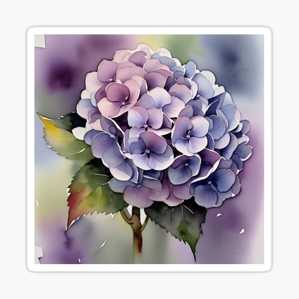 Water color Wild flowers Sticker