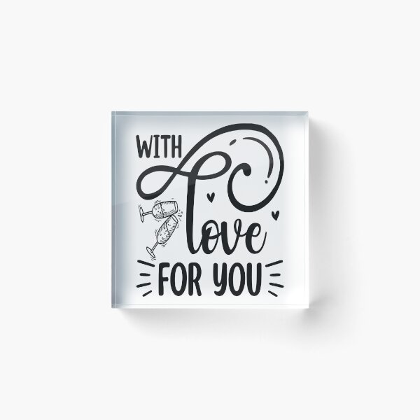 Item preview, With love for you designed and sold by FoxinhoSoumaila.