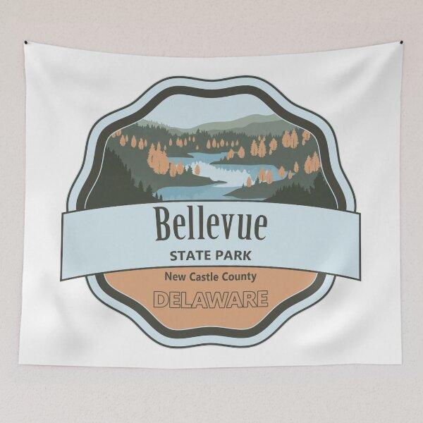 Item preview, Bellevue State Park, New Castle County, Delaware designed and sold by Wanderful-roads.