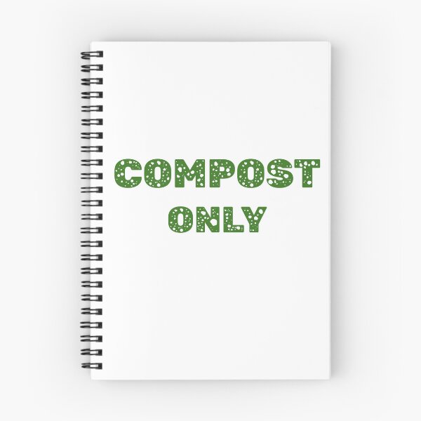 Item preview, Compost Only - Compost sticker label - Composting Education designed and sold by EveryDayDabble.