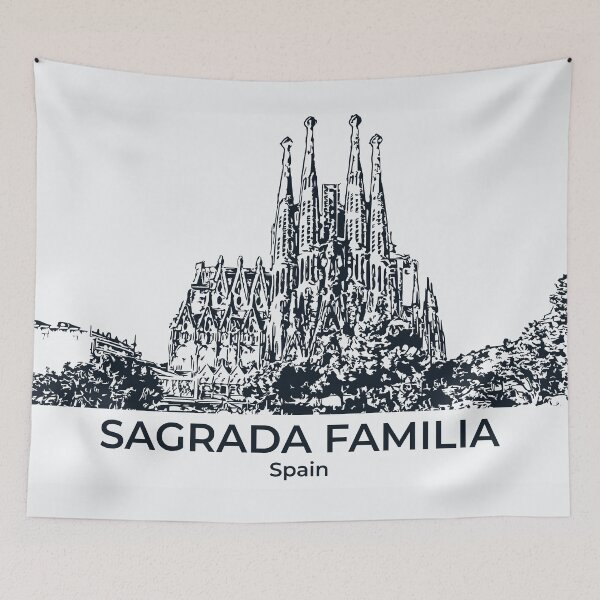 Item preview, Sagrada Familia - Spain designed and sold by Lakeric Cityscapes.
