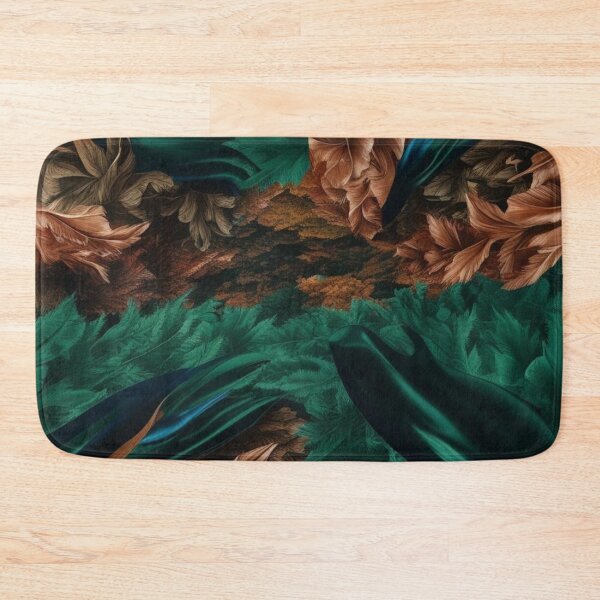 Item preview, Whispers of the Canopy – Deep Forest Abstract Texture designed and sold by Harmonic_Layers.