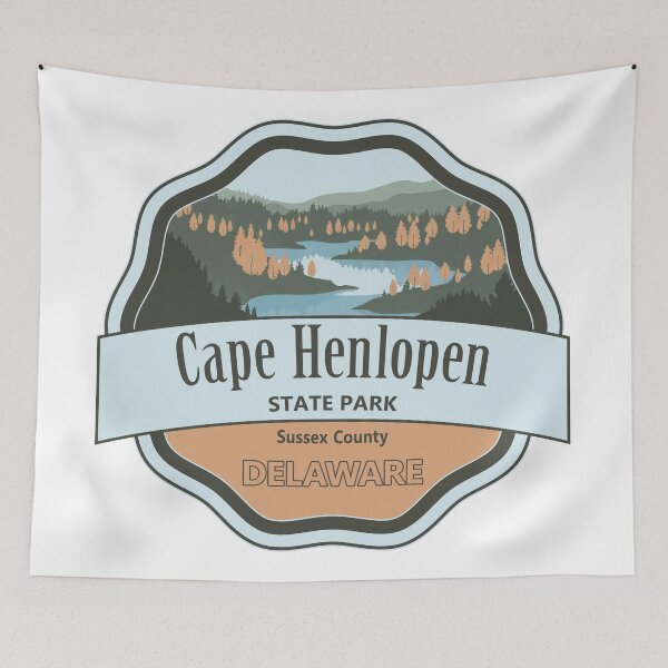 Item preview, Cape Henlopen State Park, Sussex County, Delaware designed and sold by Wanderful-roads.