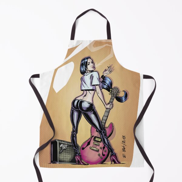 Item preview, Cigarettegirl 12 Pink and Black Leather Guitar designed and sold by Ismasmgarts.