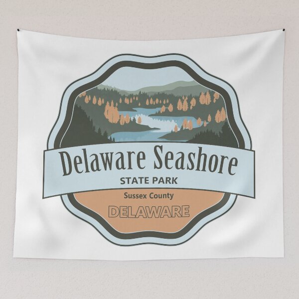 Item preview, Delaware Seashore State Park, Sussex County, Delaware designed and sold by Wanderful-roads.