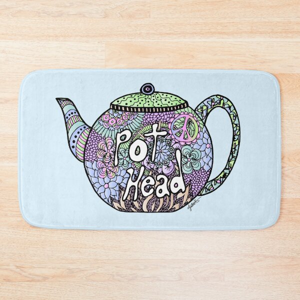 Item preview, Pot Head Tea Pot designed and sold by Julie Erin Designs.