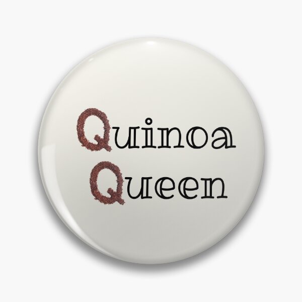 Item preview, Quinoa Queen Typography Food Art designed and sold by EveryDayDabble.