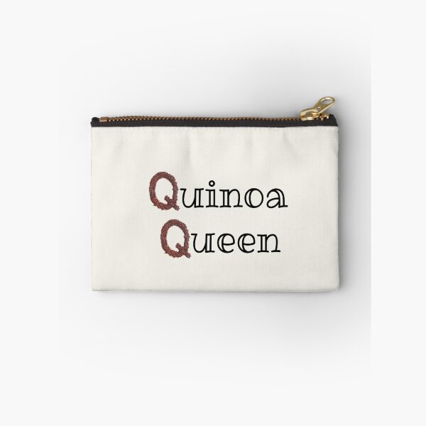 Item preview, Quinoa Queen Typography Food Art designed and sold by EveryDayDabble.