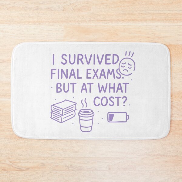 Item preview, I Survived Final Exams... But At What Cost?  designed and sold by TeeLabDesign.