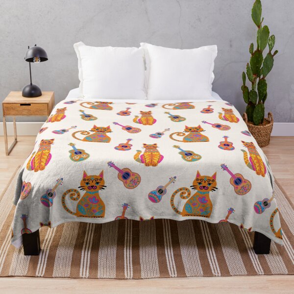Item preview, Fiesta Cats designed and sold by TurquoiseBird.