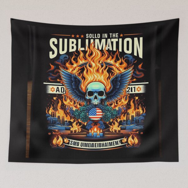 Item preview, sublimation, skulls designed and sold by E.D.CH designs..