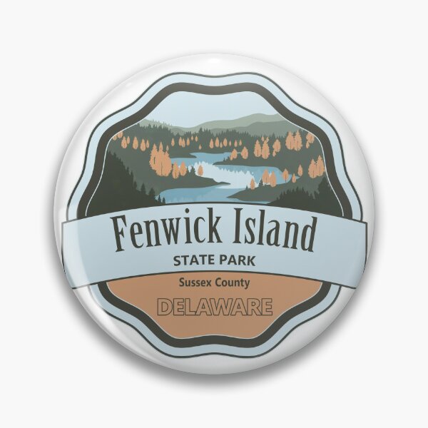 Item preview, Fenwick Island State Park, Sussex County, Delaware designed and sold by Wanderful-roads.