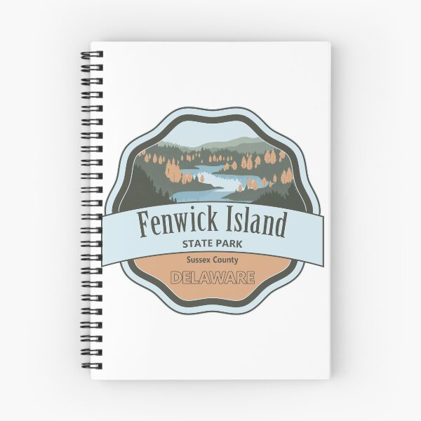 Item preview, Fenwick Island State Park, Sussex County, Delaware designed and sold by Wanderful-roads.
