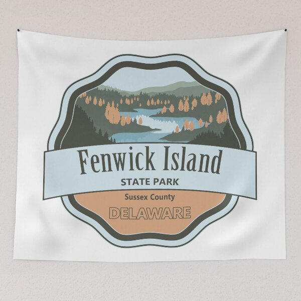 Item preview, Fenwick Island State Park, Sussex County, Delaware designed and sold by Wanderful-roads.