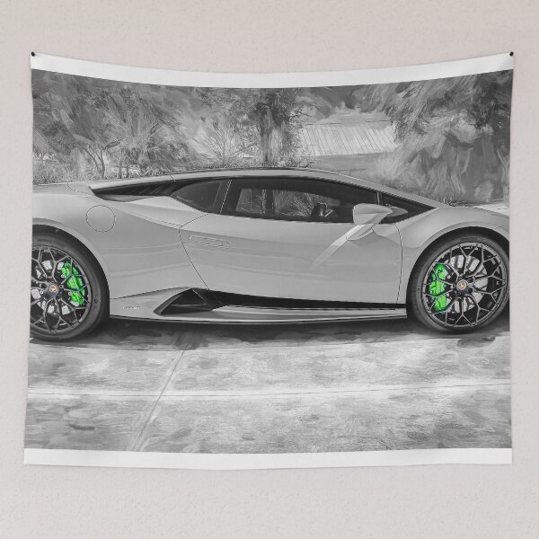 Aperçu de l'œuvre Lamborghini Huracan Technica 640 2 X106 verte 2023 créée et vendue par RichFrancoCars.