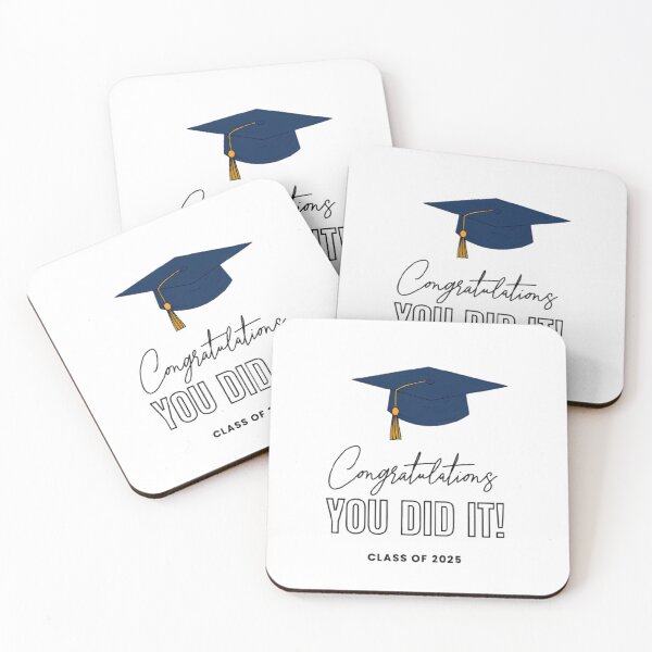 Item preview, Congratulations You Did it Class of 2025 Graduation designed and sold by PeakForm.