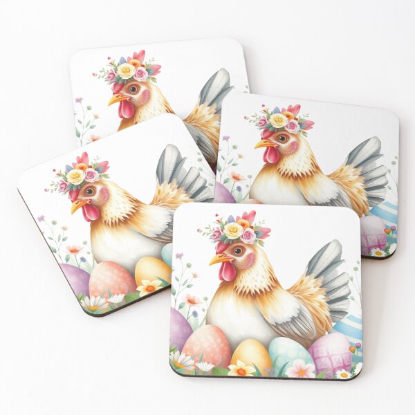 Item preview, Boho Easter Chicken designed and sold by Talpha.