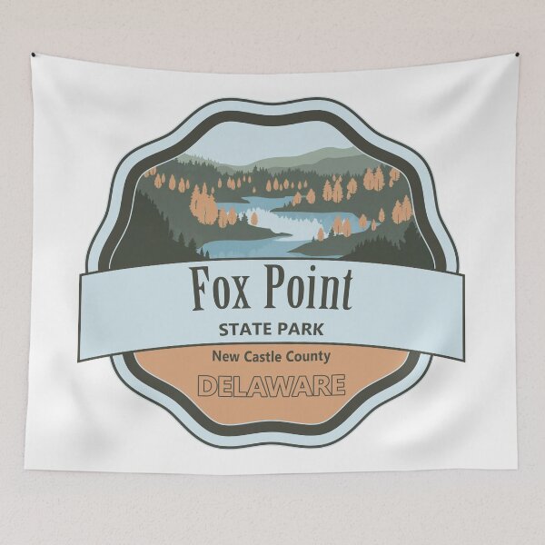 Item preview, Fox Point State Park, New Castle County, Delaware designed and sold by Wanderful-roads.