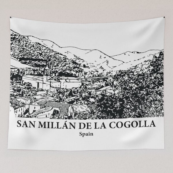 Item preview, San Millán de la Cogolla - Spain designed and sold by Lakeric Cityscapes.