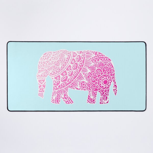 Item preview, Cute Pink Mandala Elephant designed and sold by Julie Erin Designs.
