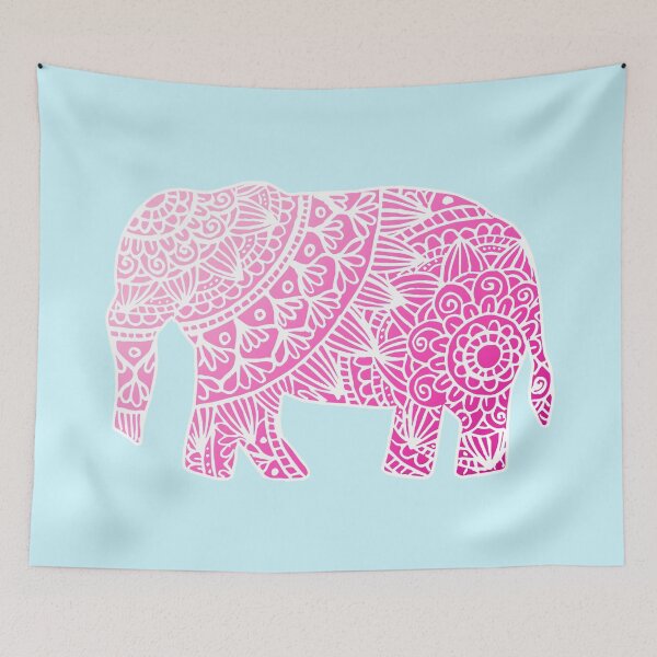 Item preview, Cute Pink Mandala Elephant designed and sold by Julie Erin Designs.