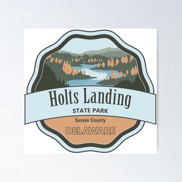 Item preview, Holts Landing State Park, Sussex County, Delaware designed and sold by Wanderful-roads.