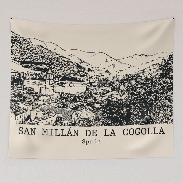 Item preview, San Millán de la Cogolla - Spain designed and sold by Lakeric Cityscapes.