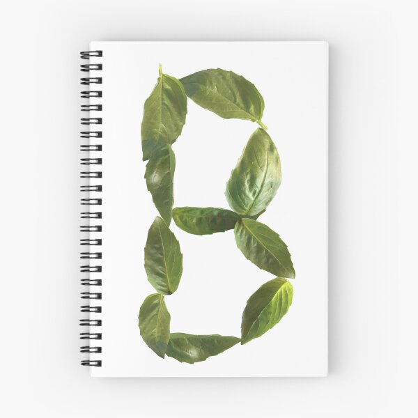 Item preview, Basil Leaves - Fresh - Capital Letter B Green letter B  designed and sold by EveryDayDabble.
