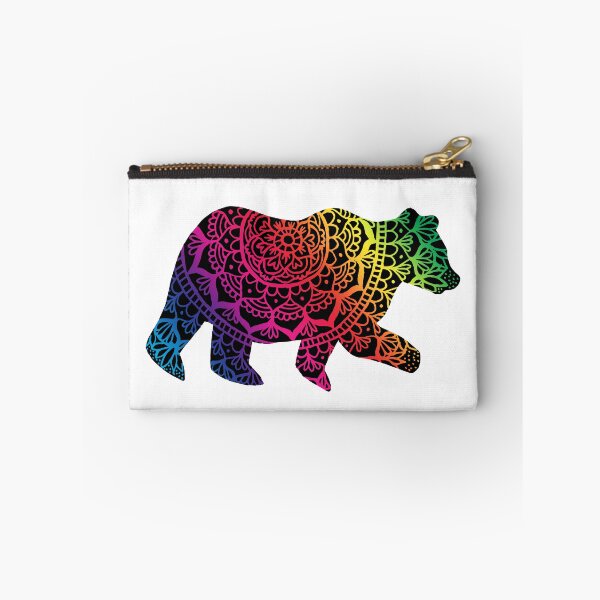 Item preview, Rainbow Mandala Pride Bear designed and sold by Julie Erin Designs.