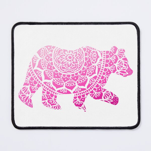 Item preview, Pink Mandala Bear designed and sold by Julie Erin Designs.