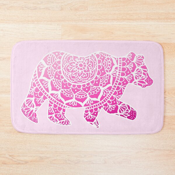 Item preview, Pink Mandala Bear designed and sold by Julie Erin Designs.