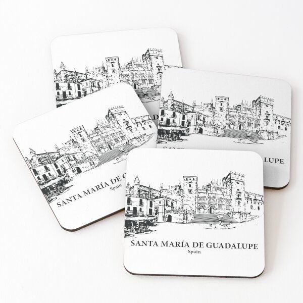 Item preview, Santa María de Guadalupe - Spain designed and sold by Lakeric Cityscapes.