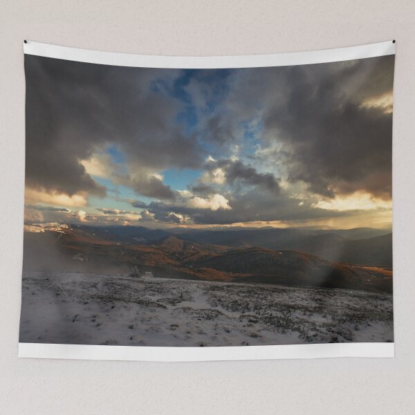 Item preview, Cloud storm in the Bieszczady Mountains designed and sold by MerryStomps.