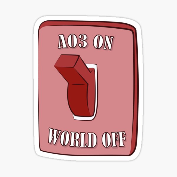 Artikel-Vorschau von AO3 On World Off, designt und verkauft von ClarkeHolanda.