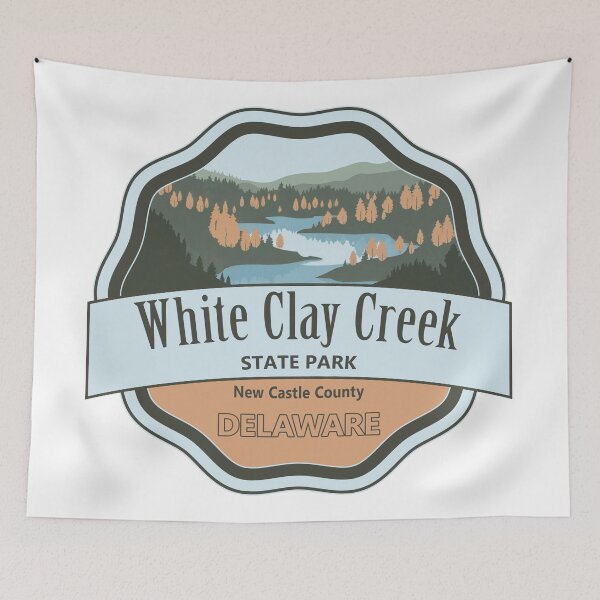 Item preview, White Clay Creek State Park, New Castle County, Delaware designed and sold by Wanderful-roads.