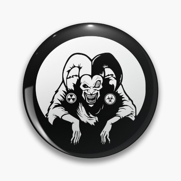 Artikelvorschau, Psycho-Joker – Wahnsinn im Halbmond entworfen und verkauft von MadMarkerDesign.