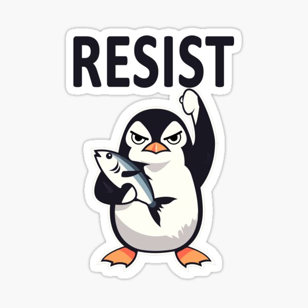Artikel-Vorschau von Pinguine leisten Widerstand, protestieren gegen Zölle, Pinguine gegen Zölle 2, designt und verkauft von mipasuteru.